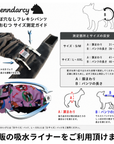 【尻尾穴なし】女の子用 FlexiーPants 調整可能おむつカバー L/XXL