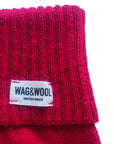 WAG&WOOL ブリティッシュウールドッグジャンパー チェリーレッド