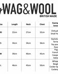 WAG＆WOOL　ブリティッシュウールドッグジャンパー　セルリアンブルー