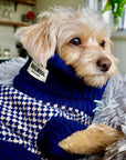 WAG＆WOOL　メリノラムウールドッグジャンパー　ネイビー