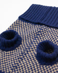 WAG＆WOOL　メリノラムウールドッグジャンパー　ネイビー